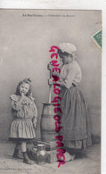 72 - LA SARTHOISE - FABRICATION DU BEURRE - FEMME ET ENFANT COSTUME COIFFE -BARATTE EDITEUR BOUVERET LE MANS - Other & Unclassified