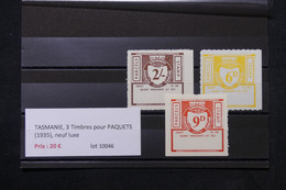 TASMANIE - 3 Timbres Pour Paquet Postal En 1935 - Neufs ** - L 75223 - Nuovi