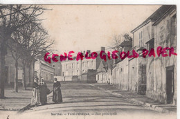 72 -  YVRE L' EVEQUE - RUE PRINCIPALE  - SARTHE CARTE PRECURSEUR - Altri & Non Classificati