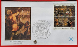 VATICANO VATICAN VATIKAN NATALE CHRISTMAS NATIVITAS 1994 FDC - Storia Postale