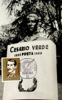1957 Portugal Cesário Verde - Maximum Cards & Covers
