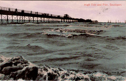 SOUTHPORT - High Tide And Pier - Southport