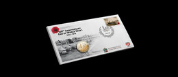 2018, The 100th Anniversary End Of WWI - Philatelic And Numismatic Cover, Malta, New - Monaco