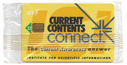 UK - BT (Chip) - PRO336 - BCP-087 - Current Contents Connect, 2£, 2.700ex, NSB - BT Werbezwecke
