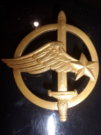 Insigne De Béret Commandos De L’Air - Armée De L' Air - Aviation - Casques & Coiffures