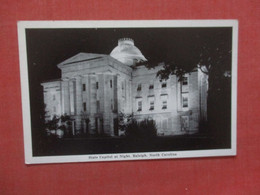 State Capitol  At Night   North Carolina    Ref 4465 - Raleigh