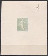 France Sc139 Sower, Test Type Without Value Proof Or Essay 2, MH, Epreuve - Agriculture