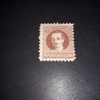 FO011 REPUBBLICA DI CUBA 1926 AGRAMONTE "XO" - Used Stamps