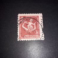 FO011 REPUBBLICA DI CUBA 1951 TUBERCOLOSI "XO" - Used Stamps