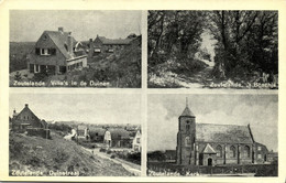 Nederland, ZOUTELANDE, Duinstraat, Villa's In Duinen (1954) Ansichtkaart - Zoutelande
