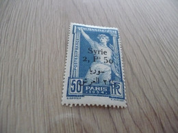 TP France Colonies Françaises Syrie  Charnière   N°125 - Unused Stamps