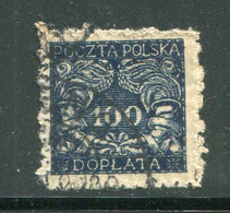 POLOGNE- Service Y&T N°29- Oblitéré - Oficiales