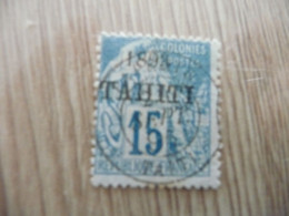 TP France Colonies Françaises Tahiti Oblitéré N°24 - Used Stamps