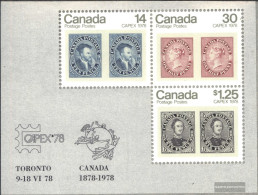 Canada Block1 (complete Issue) Unmounted Mint / Never Hinged 1978 CAPEX 1978, Toronto - Blocs-feuillets