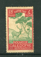 NOUVELLE CALEDONIE- Taxe Y&T N°27- Neuf Avec Charnière * - Portomarken