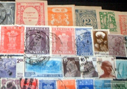 India 200 Different Stamps - Lots & Serien