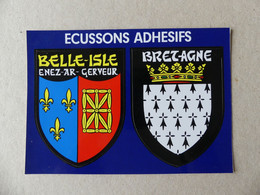 Ecussons Adhésifs Belle-Isle Enez-Ar-Gerveur Bretagne - Cleguerec