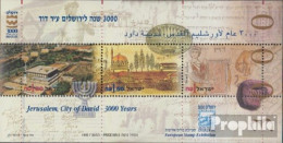 Israel Block51 (kompl.Ausg.) Postfrisch 1995 Briefmarkenausstellung - Neufs (sans Tabs)