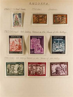 RELIGION  1920-190. An Attractive ALL WORLD Collection Featuring The Roman Catholic Church, Presented In A Pair Of Match - Zonder Classificatie