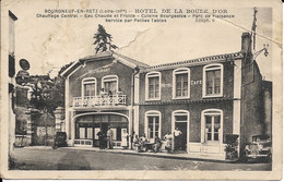 CARTE BOURGNEUF-EN-RETZ   HOTEL DE LA BOULE D'OR - Bourgneuf-en-Retz