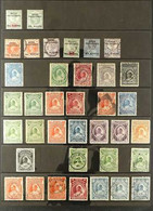 1892-98 MINT & USED COLLECTION  A Useful Range Presented On A Protective Page That Includes Oil Rivers 1892-94 QV Defini - Andere & Zonder Classificatie