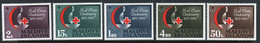 Maldive Islands 1963 Set Of Stamps To Celebrate The Red Cross Centenary - Maldives (...-1965)