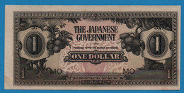 MALAYA Japanese Government 1 Dollar  	  ND (1942) # MO  P# M5c - Other - Asia
