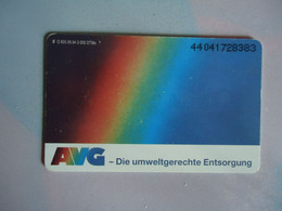 GERMANY USED CARDS AVG 6DM IT 3000 - Andere & Zonder Classificatie