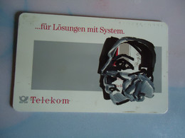 GERMANY USED CARDS  6DM  PAINTING - Otros & Sin Clasificación