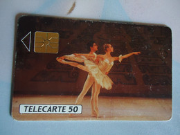 MONACO USED CARDS  MUSIC BALLET - Mónaco