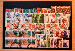 India Inde -  Small Batch Of 56 Stamps Used - Lots & Kiloware (max. 999 Stück)