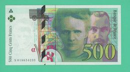 500 Francs - France -  Pierre Et Marie Curie - Neuf -  N°. N 018654235 - 1994 - - 500 F 1994-2000 ''Pierre En Marie Curie''