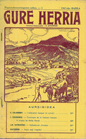 Revue GURE HERRIA -  Mai1967 < CHANSON BASQUE BENAT MARDO/ARGIZ ARGI 1937-1967/Scan Sommaire - Pays Basque