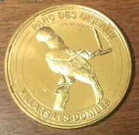 01 VILLARS-LES-DOMBES PARC DES OISEAUX COQ DE ROCHE 2014 MÉDAILLE MONNAIE DE PARIS JETON TOURISTIQUE TOKENS MEDALS COINS - 2014