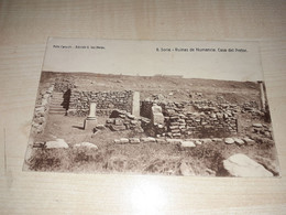 Soria, Ruinas De Numancia, Casa Del Pretor, Foto Casado, Edicion E. Las Heras, Spain, 1930 - Soria