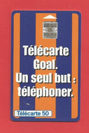 TELECARTE 50 U TIRAGE 1000 000 EX. La Française Des Jeux-- GOAL ---- X 2 Scan - Spelletjes