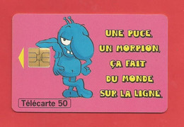 TELECARTE 50 U TIRAGE 1000 000 EX. La Française Des Jeux-- Morpion ---- X 2 Scan - Jeux