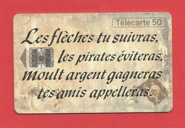 TELECARTE 50 U TIRAGE 1000 000 EX. La Française Des Jeux-- L'ile Au Trésor---- X 2 Scan - Spelletjes