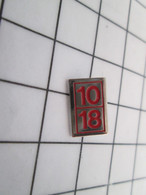 712d Pin's Pins / Beau Et Rare / THEME : MEDIAS / Mini Pin's EDITIONS 10/18 (le Rouge) - Médias