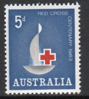 Australia 1963 A Single Stamp Issued To Celebrate The Centenary Of The Red Cross. - Sonstige & Ohne Zuordnung