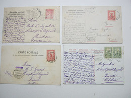 1907/1915 , 4 Ansichtskarten Nach München / Schweiz  Verschickt - Briefe U. Dokumente