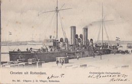 ROTTERDAM 1905 OORLOG KRIEG MARINE KRIEGSMARINE ÓSTERREICH AUSTRIA NAVY WARSHIP - Warships