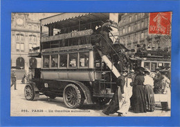 75 PARIS - Un Omnibus Automobile - Nahverkehr, Oberirdisch