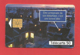 TELECARTE 50  U TIRAGE 3000 000 EX. France Télécom Appelez Le 10 10*---- X 2 Scan - Téléphones