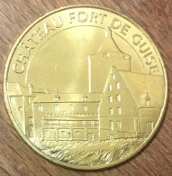 02 CHÂTEAU FORT DE GUISE MDP 2018 MÉDAILLE SOUVENIR MONNAIE DE PARIS JETON TOURISTIQUE TOKENS MEDALS COINS - 2018