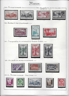 Maroc - Collection Vendue Page Par Page - Neufs **/* Sans/avec Charnière - TB - Unused Stamps