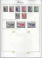 Maroc - Collection Vendue Page Par Page - Neufs **/* Sans/avec Charnière - TB - Unused Stamps