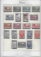 Maroc - Collection Vendue Page Par Page - Neufs * Avec Charnière - TB - Unused Stamps