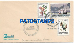 146269 ARGENTINA BUENOS AIRES COVER CANCEL SHIP ANTARTIDA ANTARCTICA DESTACAMENTO NAVAL ORCADAS YEAR 1982 NO POSTCARD - Cartas & Documentos