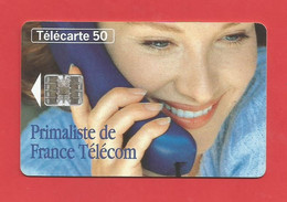 TELECARTE 50 U TIRAGE 1000 000 EX. France Télécom Prismaliste --- X 2 Scan - Telefone